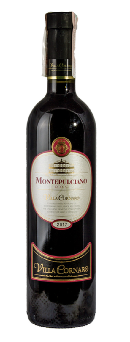 Вино виноградне Montepulciano Abruzzo Villa Cornaro сухе червоне 0.75 12.5%